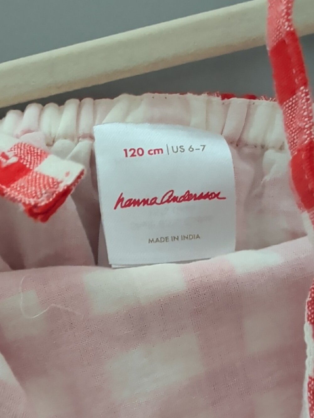 Red Gingham Girls Dress - Never Worn - Picture 2 of 6